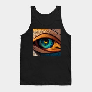 Eagle Eye in Bright Colours Tank Top